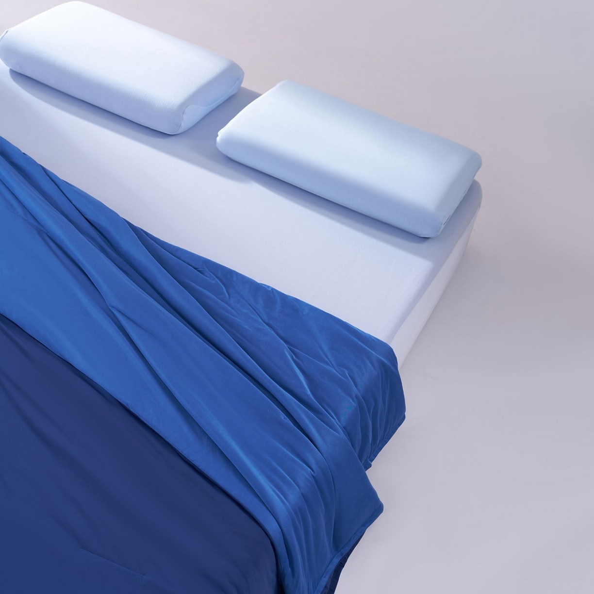 91家纺网 家纺一手货源 找家纺 花享莱 高品质2026新款亚朵酒店同款夏季双感深睡被夏被夏凉被pro3.0 深睡蓝