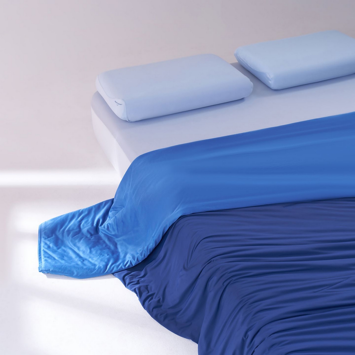 91家纺网 家纺一手货源 找家纺 花享莱 高品质2026新款亚朵酒店同款夏季双感深睡被夏被夏凉被pro3.0 深睡蓝