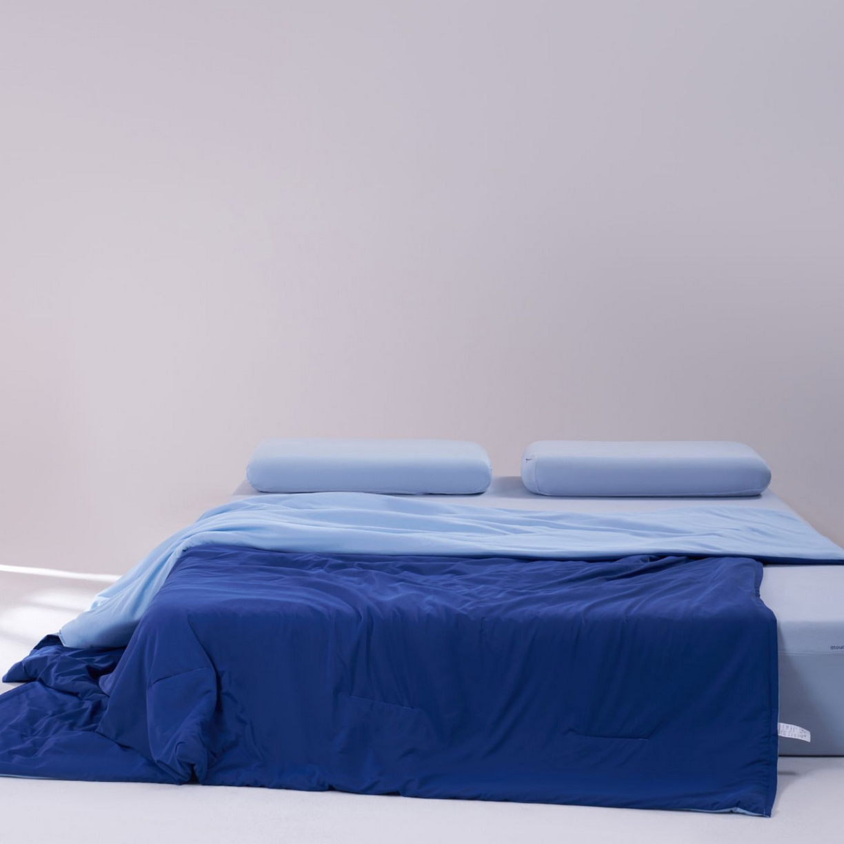91家纺网 家纺一手货源 找家纺 花享莱 高品质2026新款亚朵酒店同款夏季双感深睡被夏被夏凉被pro3.0 深空蓝