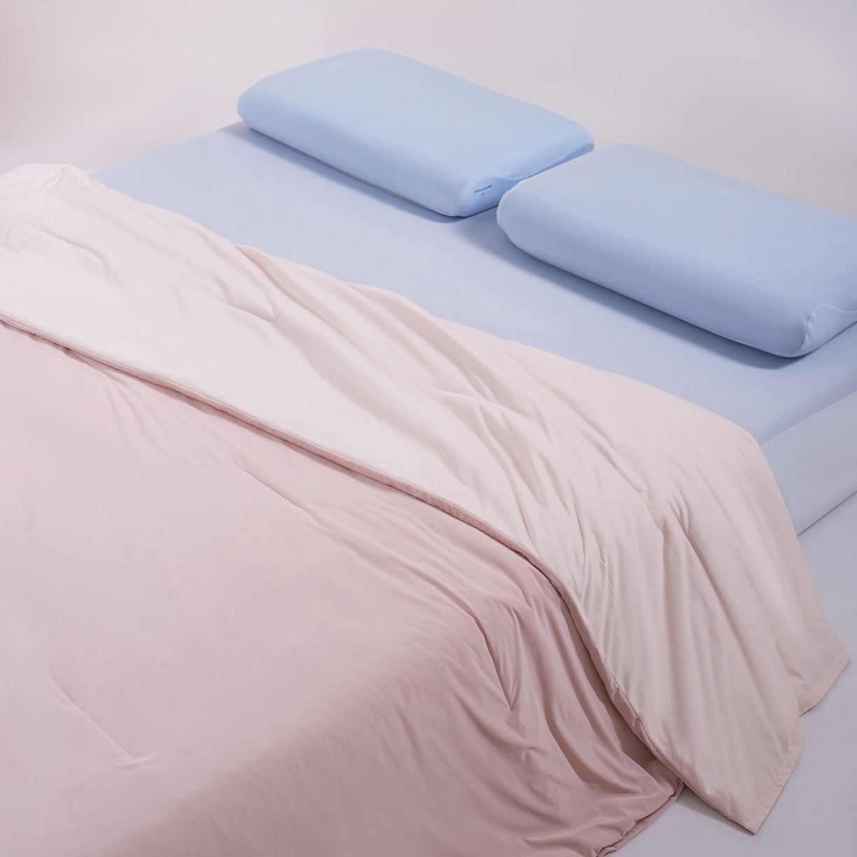 91家纺网 家纺一手货源 找家纺 花享莱 高品质2026新款亚朵酒店同款夏季双感深睡被夏被夏凉被pro3.0 橘雾粉