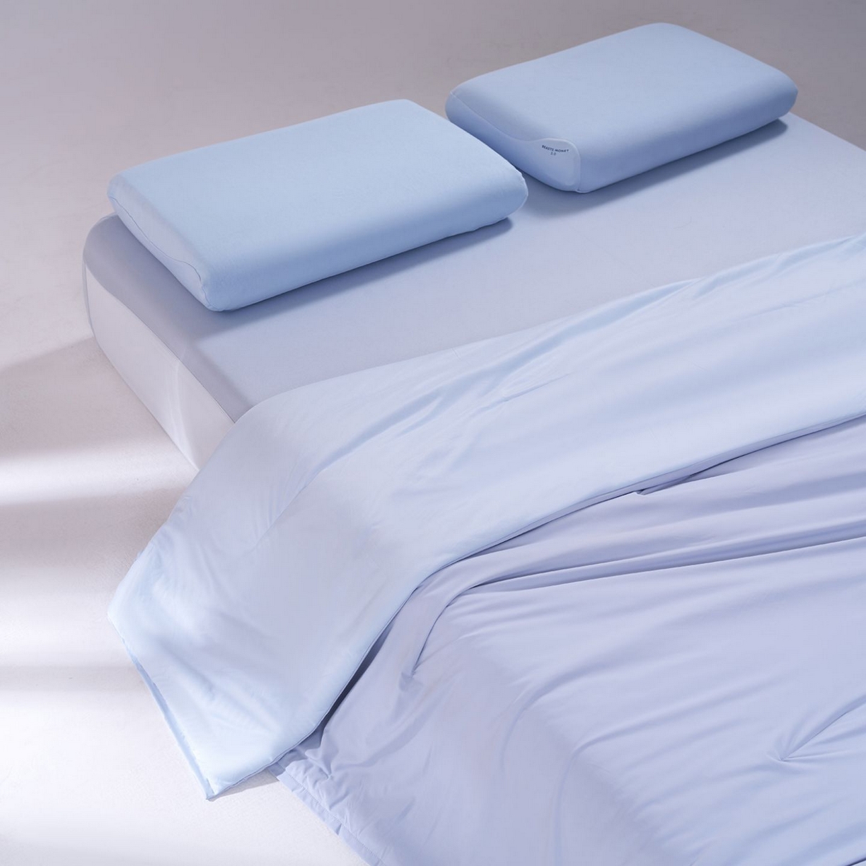 91家纺网 家纺一手货源 找家纺 花享莱 高品质2026新款亚朵酒店同款夏季双感深睡被夏被夏凉被pro3.0 青空灰