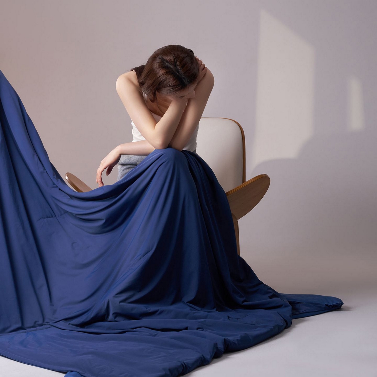 91家纺网 家纺一手货源 找家纺 花享莱 高品质2026新款亚朵酒店同款夏季双感深睡被夏被夏凉被pro3.0 深睡蓝