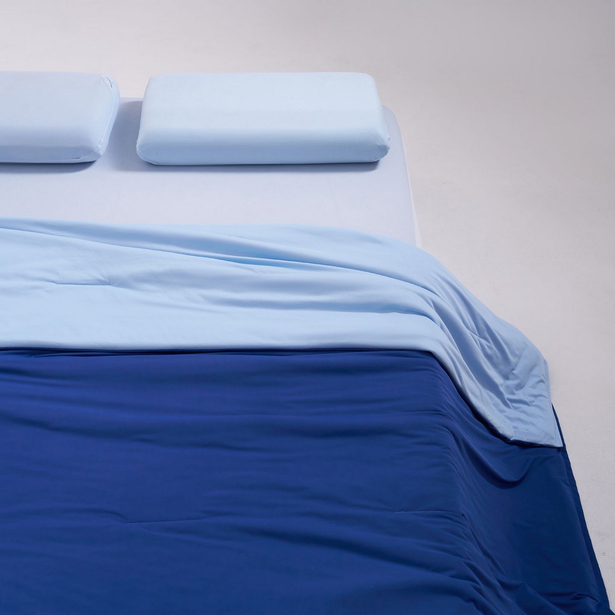 91家纺网 家纺一手货源 找家纺 花享莱 2026新款亚朵同款质量夏季双感深睡被夏被夏凉被pro3.0 深空蓝