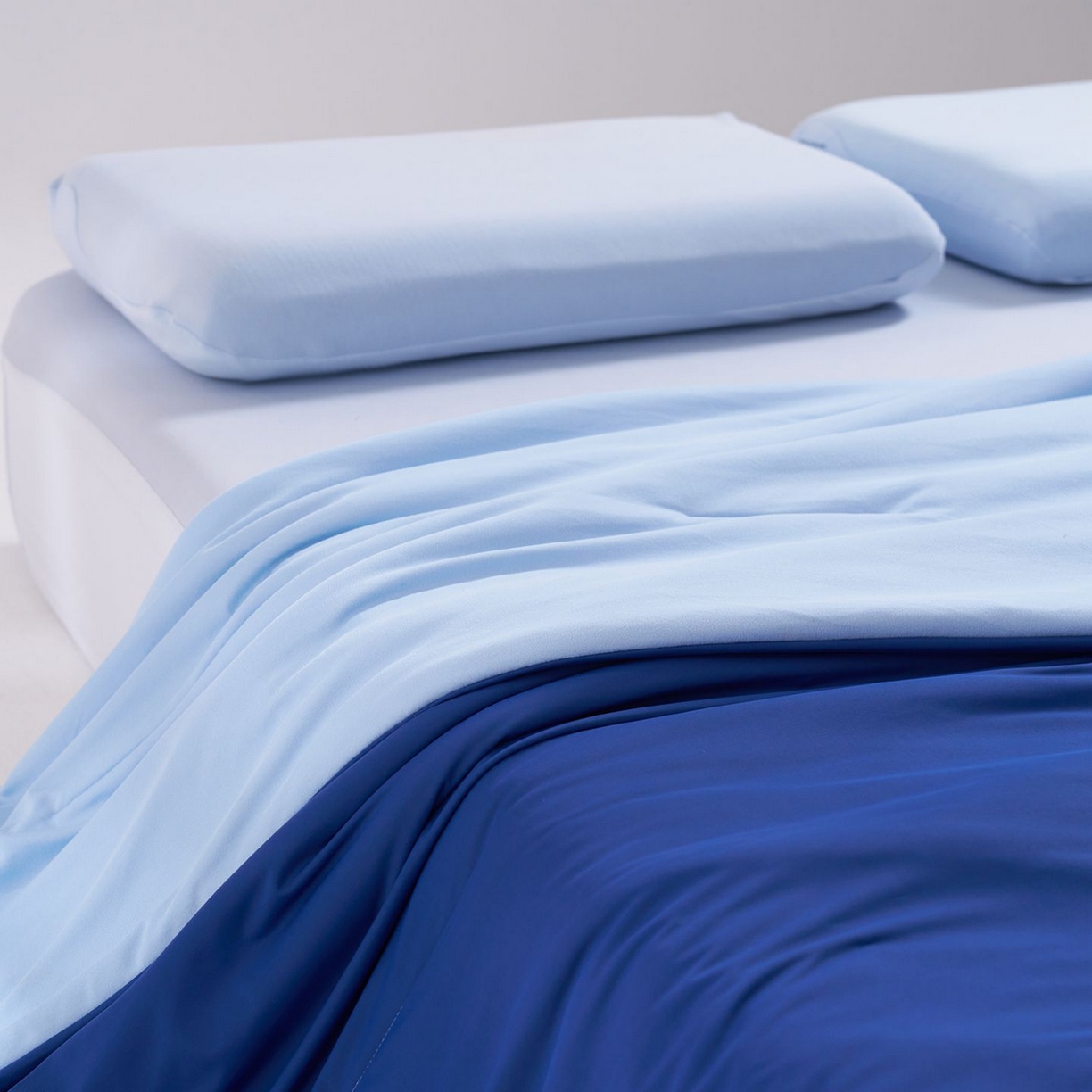 91家纺网 家纺一手货源 找家纺 花享莱 2026新款亚朵同款质量夏季双感深睡被夏被夏凉被pro3.0 深空蓝