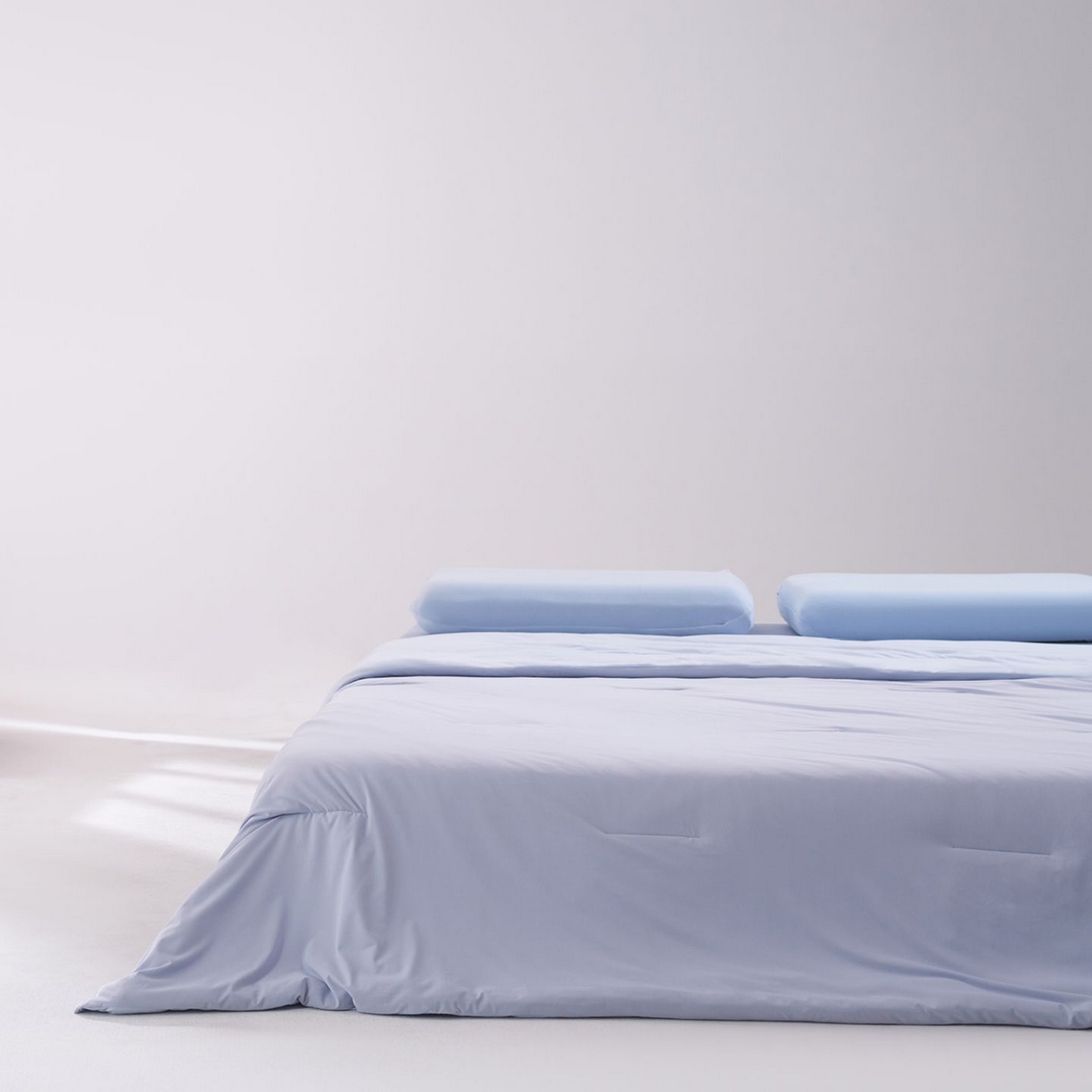 91家纺网 家纺一手货源 找家纺 花享莱 2026新款亚朵同款质量夏季双感深睡被夏被夏凉被pro3.0 青空灰