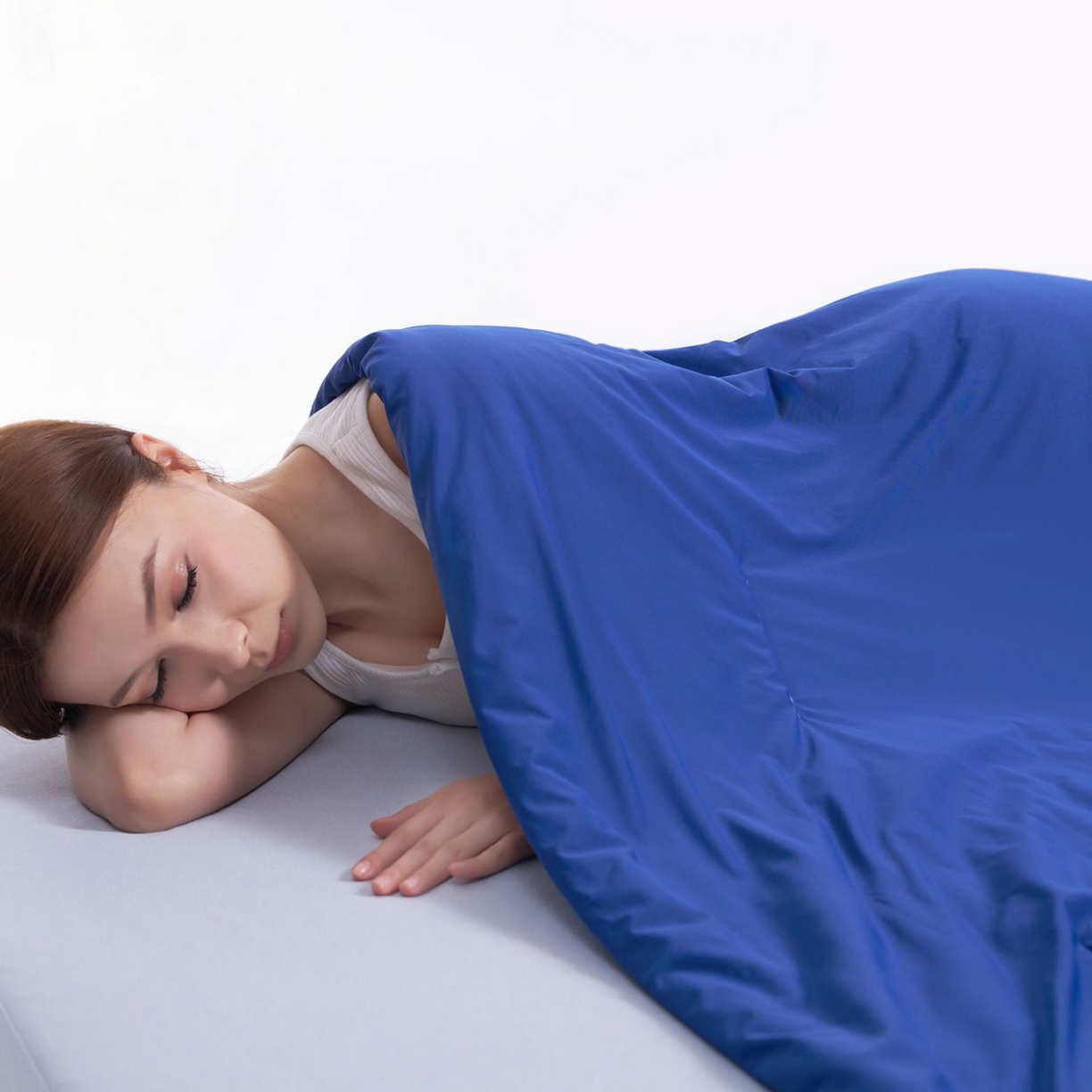 91家纺网 家纺一手货源 找家纺 花享莱 2026新款亚朵同款质量夏季双感深睡被夏被夏凉被pro3.0 深空蓝