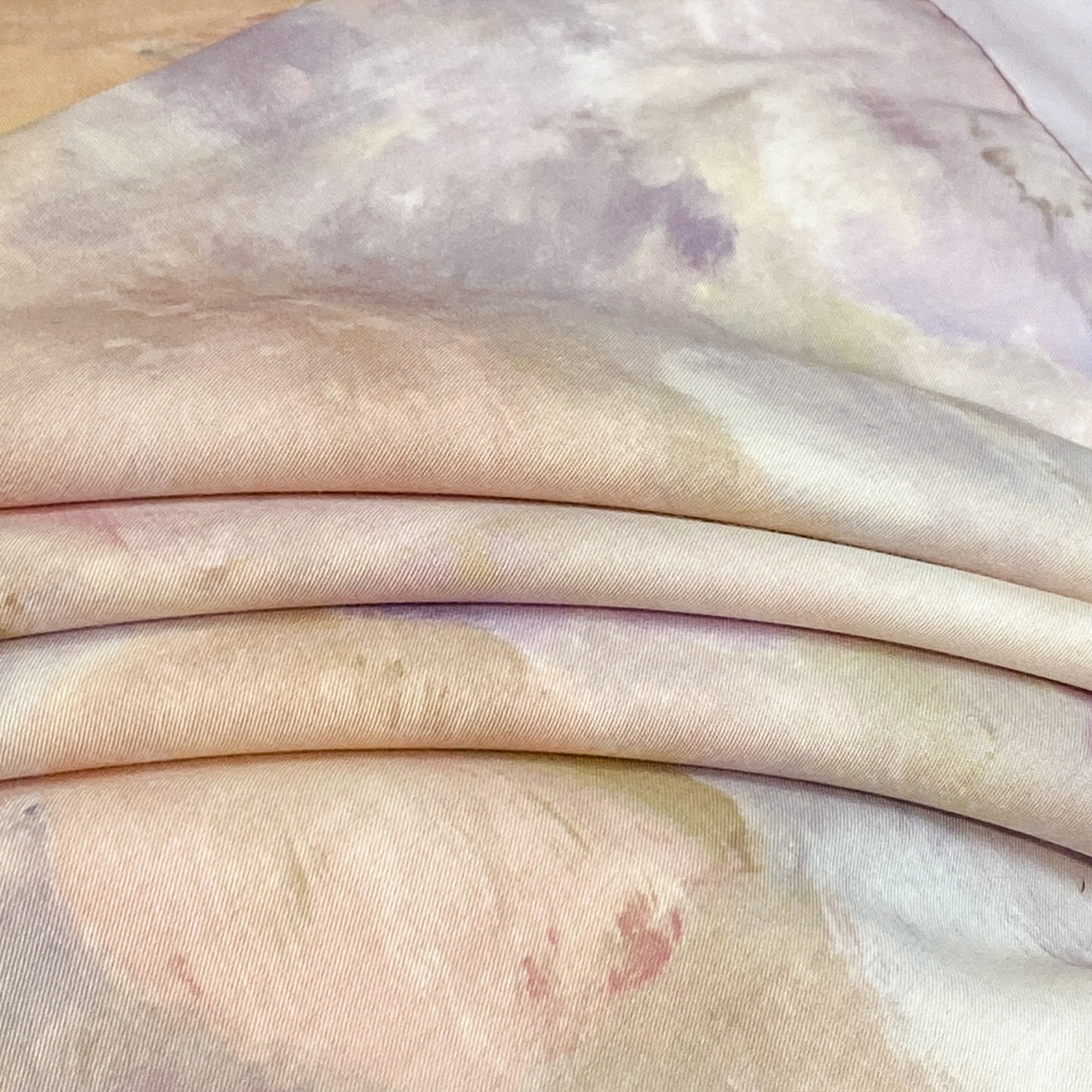 91家纺网 家纺一手货源 找家纺 博纳家纺 2026新款数码印花天丝宽边四件套 卡罗拉