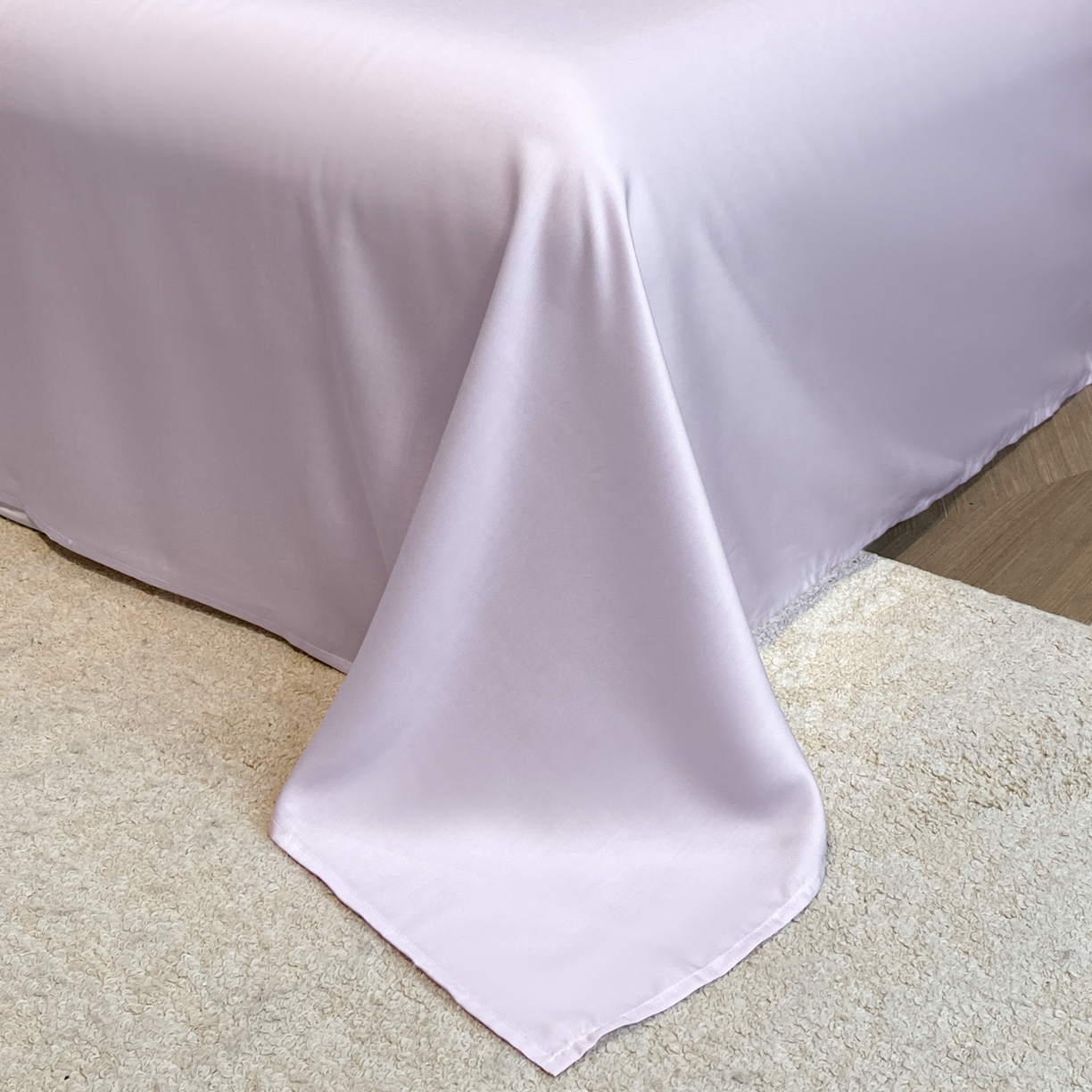 91家纺网 家纺一手货源 找家纺 博纳家纺 2026新款数码印花天丝宽边四件套 卡罗拉