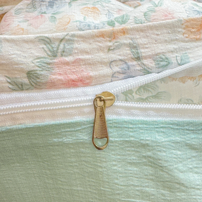 91家纺网 家纺一手货源 找家纺 （总）梵希雅 2026新款A类木棉皱皱纱四件套