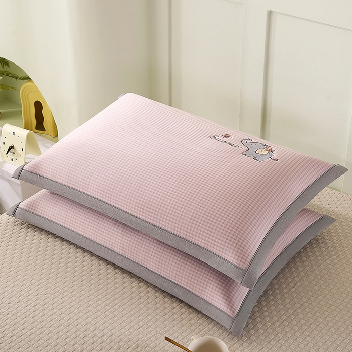 91家纺网 家纺一手货源 找家纺 （总）小牛席业 2026新款夏日小象凉感冰丝席枕套夏天枕套冰丝枕套竹枕套藤枕套冰藤枕套