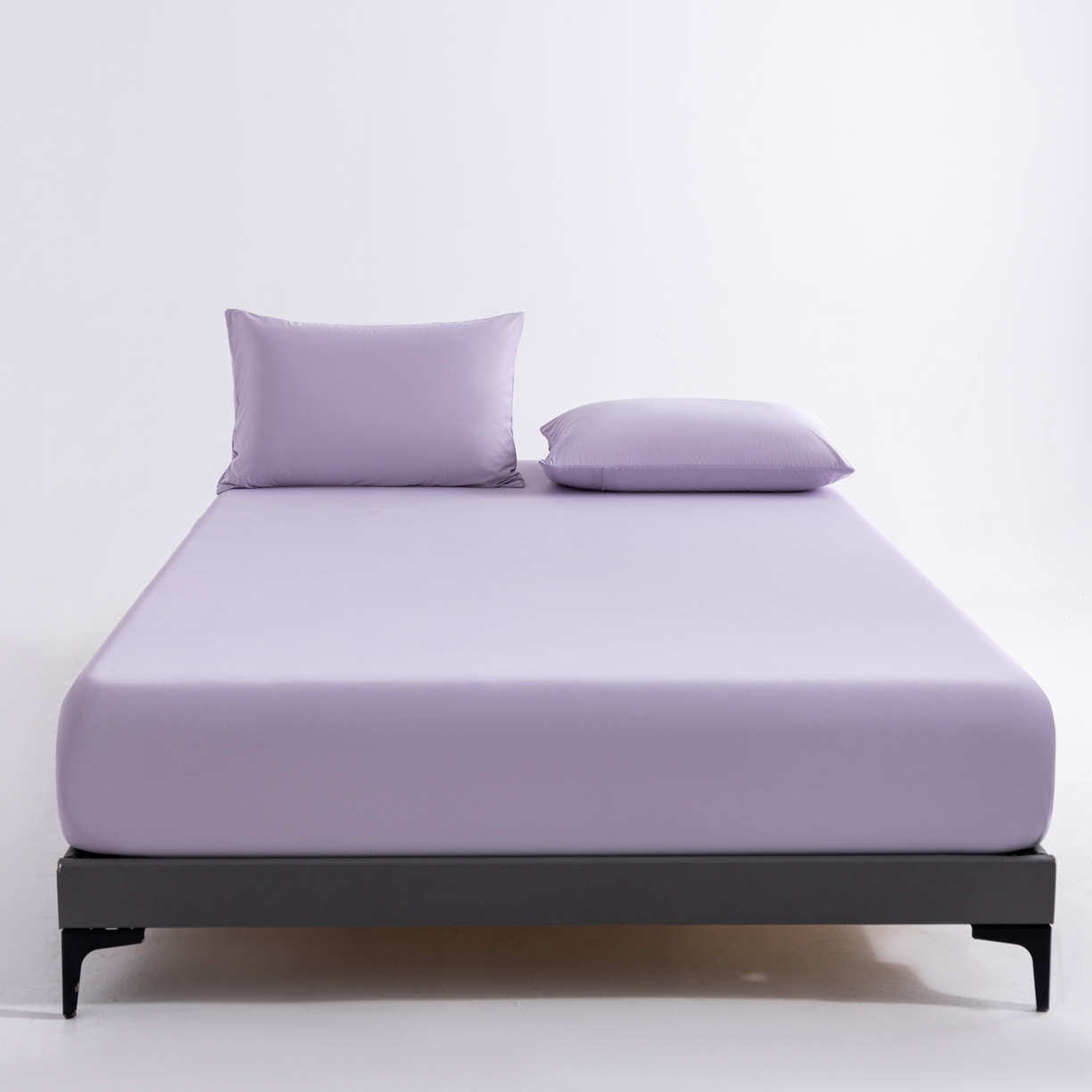 91家纺网 家纺一手货源 找家纺 梵心家纺 2026新款A类深睡星球床笠床垫保护罩床垫套枕套三件套160g氨纶 江户紫