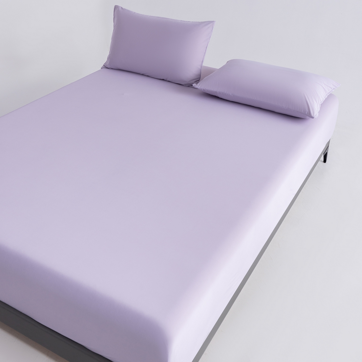 91家纺网 家纺一手货源 找家纺 梵心家纺 2026新款A类深睡星球床笠床垫保护罩床垫套枕套三件套160g氨纶 江户紫