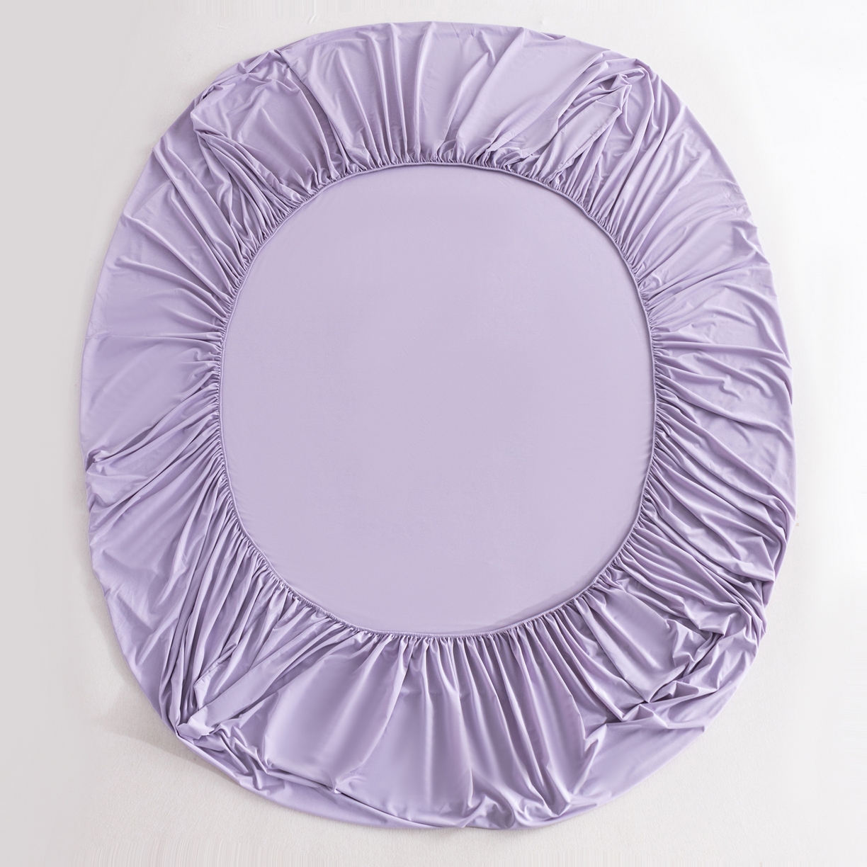 91家纺网 家纺一手货源 找家纺 梵心家纺 2026新款A类深睡星球床笠床垫保护罩床垫套枕套三件套160g氨纶 江户紫