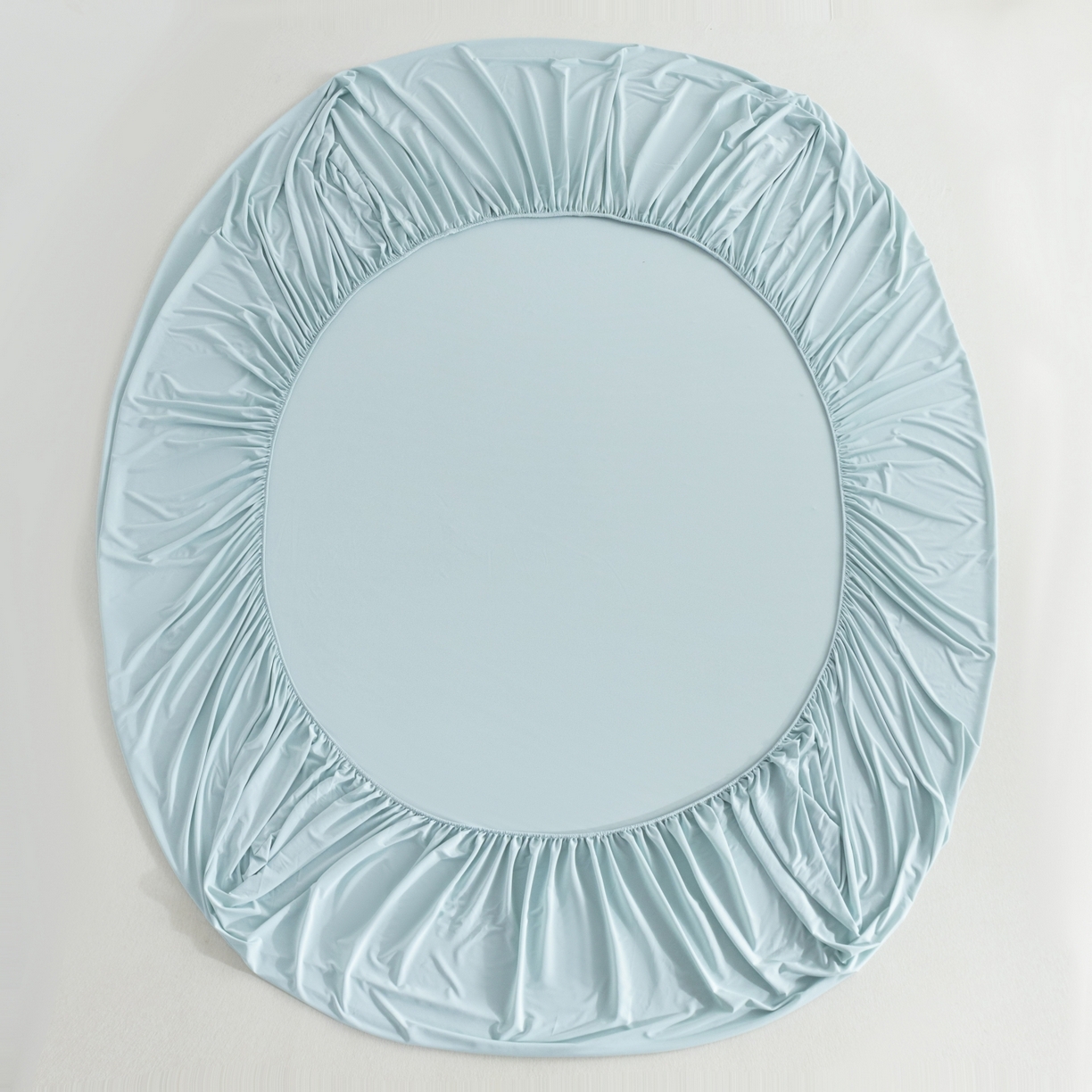 91家纺网 家纺一手货源 找家纺 梵心家纺 2026新款A类深睡星球床笠床垫保护罩床垫套枕套三件套160g氨纶 海风兰