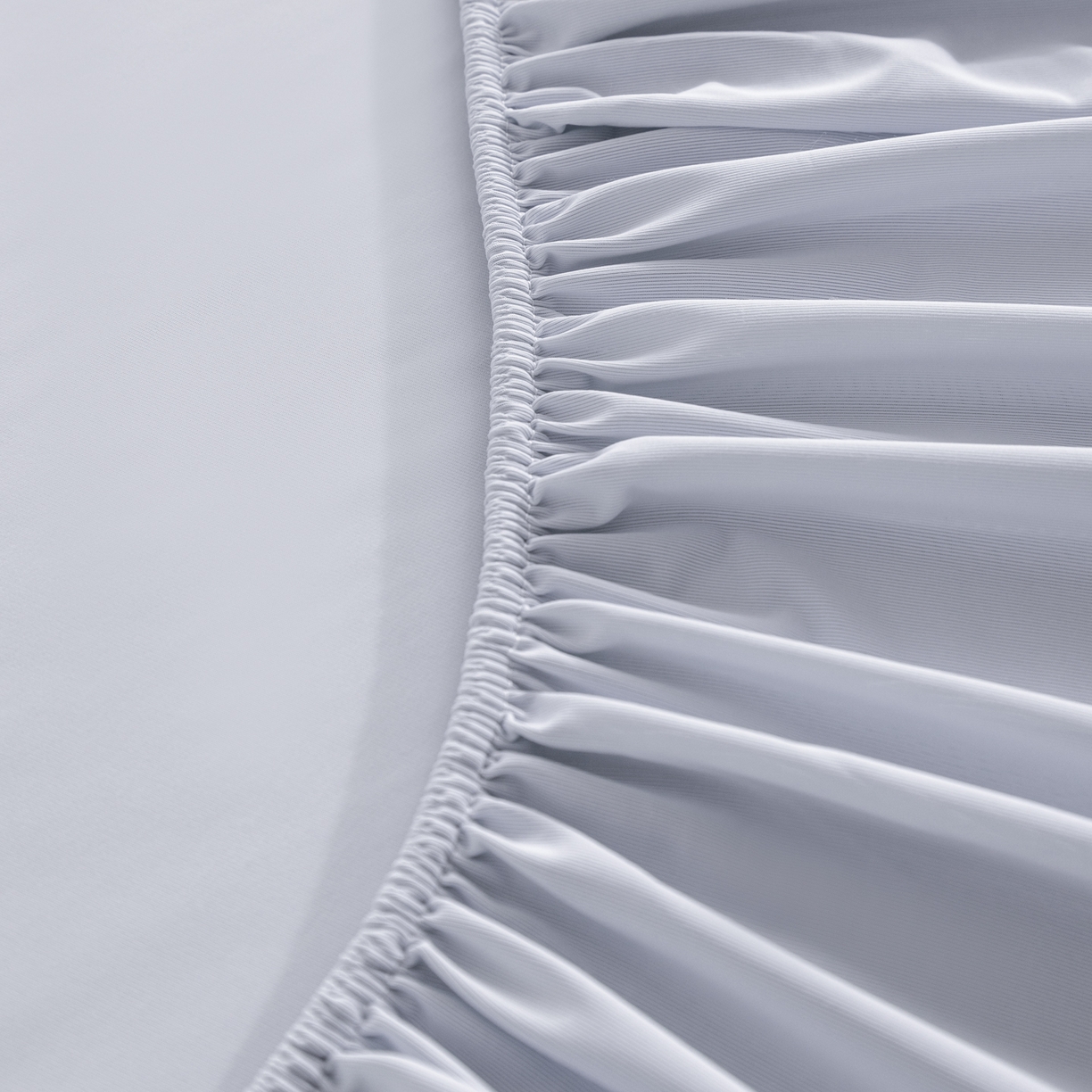 91家纺网 家纺一手货源 找家纺 梵心家纺 2026新款A类深睡星球床笠床垫保护罩床垫套枕套三件套160g氨纶 蓝岩灰