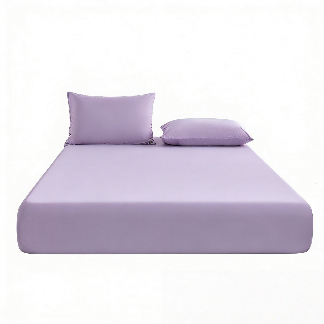 91家纺网 家纺一手货源 找家纺 梵心家纺 2026新款A类深睡星球床笠床垫保护罩床垫套枕套三件套160g氨纶 江户紫