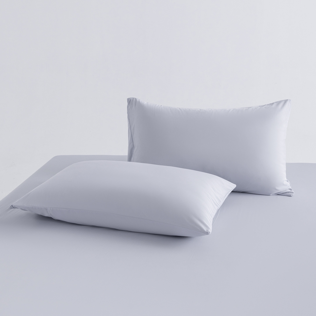 91家纺网 家纺一手货源 找家纺 梵心家纺 2026新款A类深睡星球床笠床垫保护罩床垫套枕套三件套160g氨纶 蓝岩灰