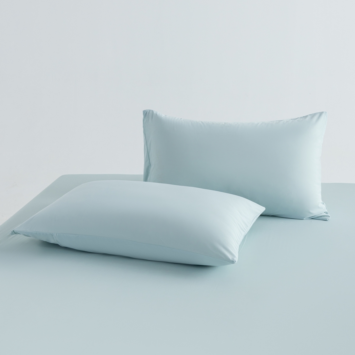 91家纺网 家纺一手货源 找家纺 梵心家纺 2026新款A类深睡星球床笠床垫保护罩床垫套枕套三件套160g氨纶 海风兰