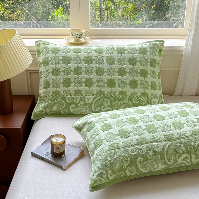 91家纺网 家纺一手货源 找家纺 （总）乐家毛巾被（工厂自产自销） 2026新款A类全棉老上海毛圈枕巾