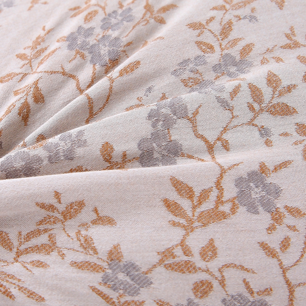 91家纺网 家纺一手货源 找家纺 珍贝家纺 2026新款棉麻荞麦枕枕头枕芯 棉麻荞麦枕-藤蔓花