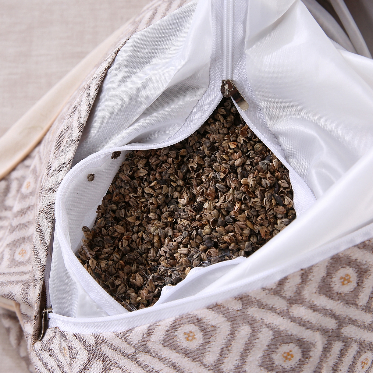 91家纺网 家纺一手货源 找家纺 （总）珍贝家纺 2026新款棉麻荞麦枕枕头枕芯