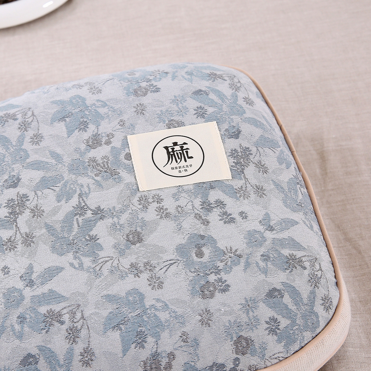 91家纺网 家纺一手货源 找家纺 珍贝家纺 2026新款棉麻荞麦枕枕头枕芯 棉麻荞麦枕-莫兰蒂