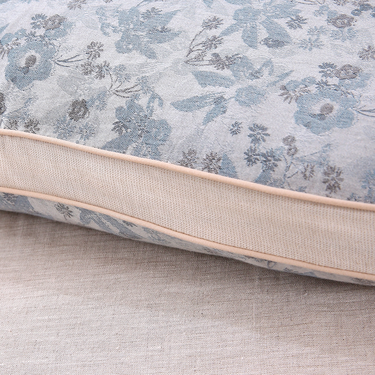 91家纺网 家纺一手货源 找家纺 珍贝家纺 2026新款棉麻荞麦枕枕头枕芯 棉麻荞麦枕-莫兰蒂