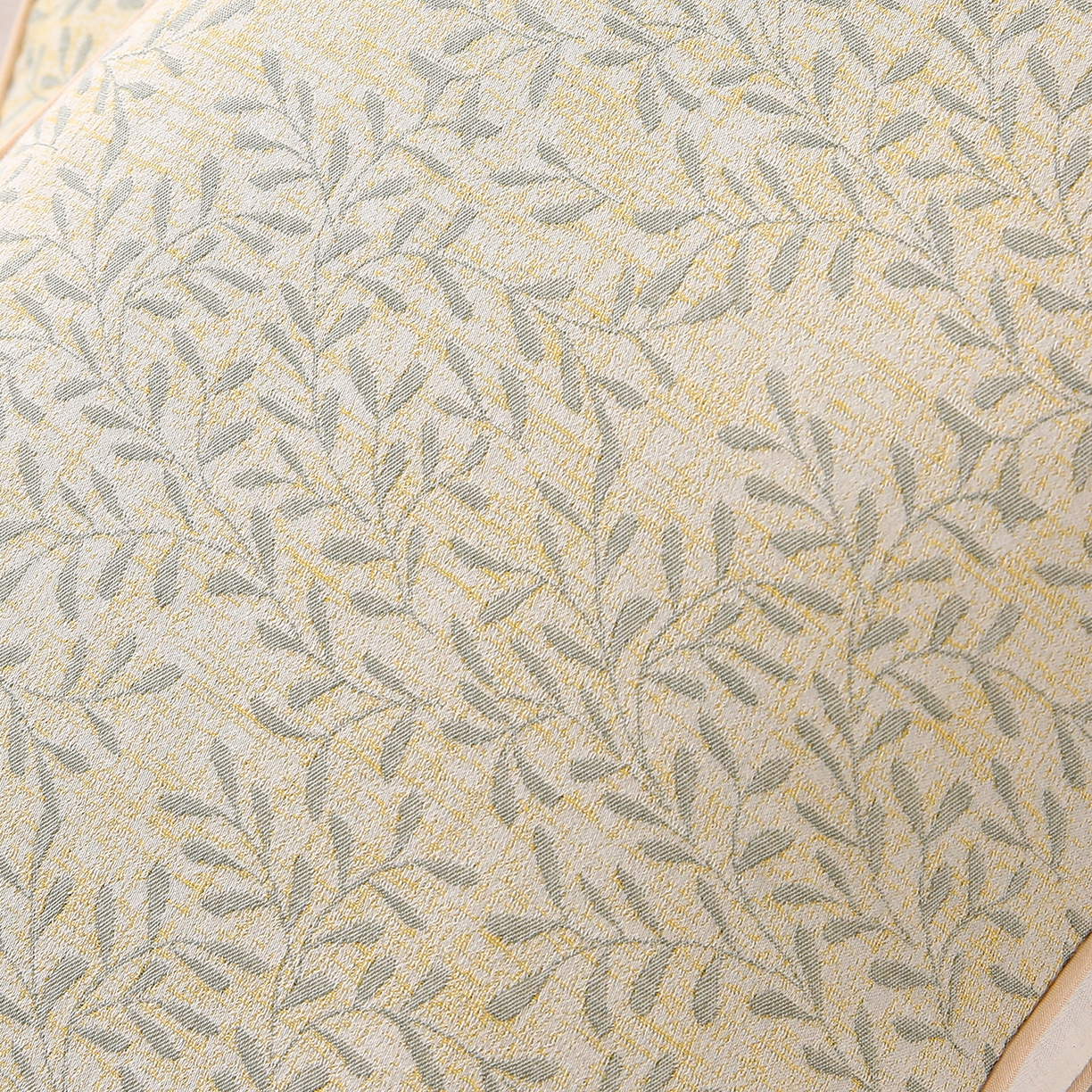 91家纺网 家纺一手货源 找家纺 珍贝家纺 2026新款棉麻荞麦枕枕头枕芯 棉麻荞麦枕-柳叶花