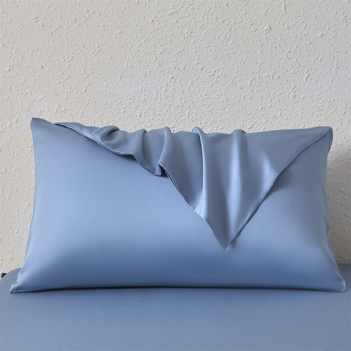 91家纺网 家纺一手货源 找家纺 （总）DC 2026新款莱赛尔天丝纯色枕套