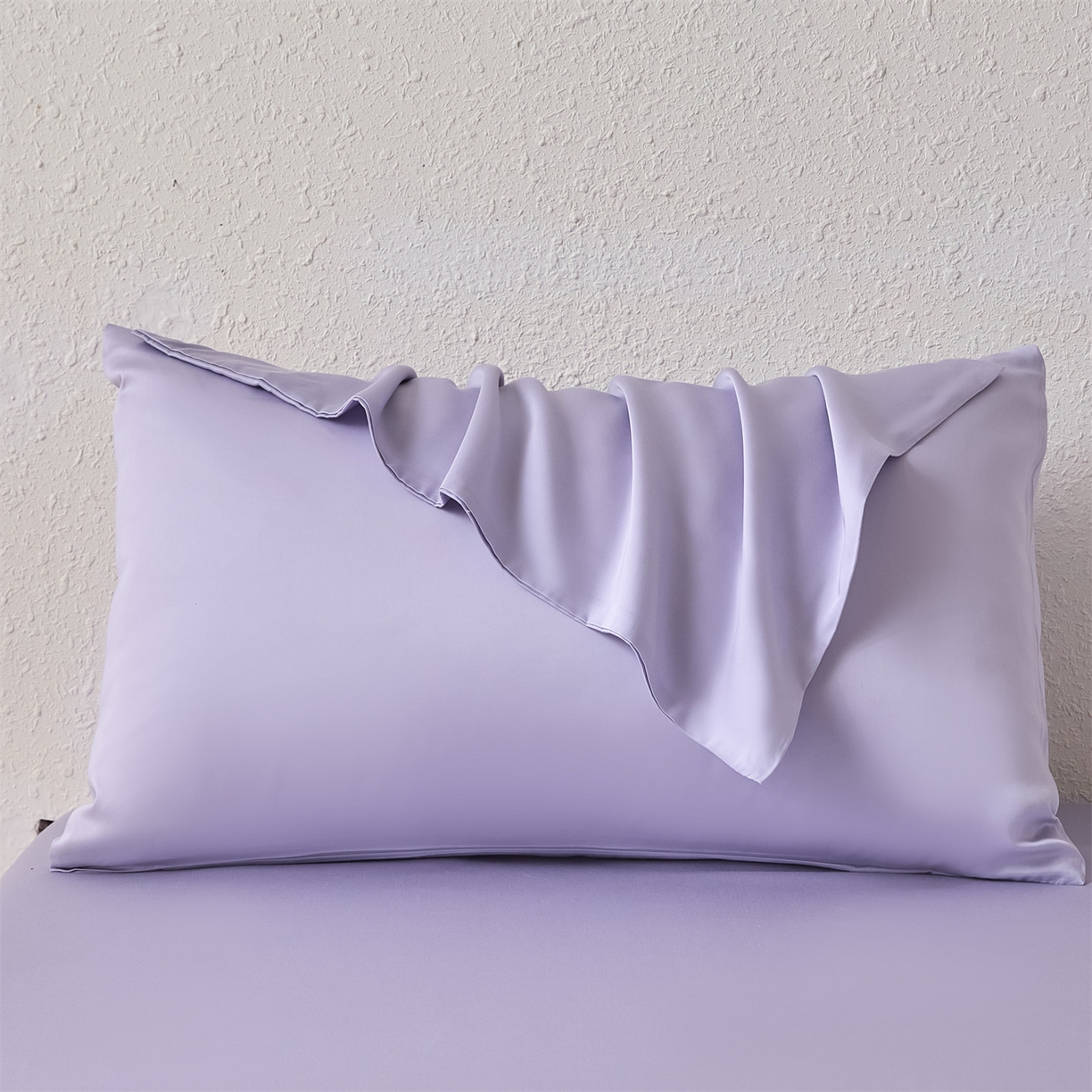 91家纺网 家纺一手货源 找家纺 （总）DC 2026新款莱赛尔天丝纯色枕套