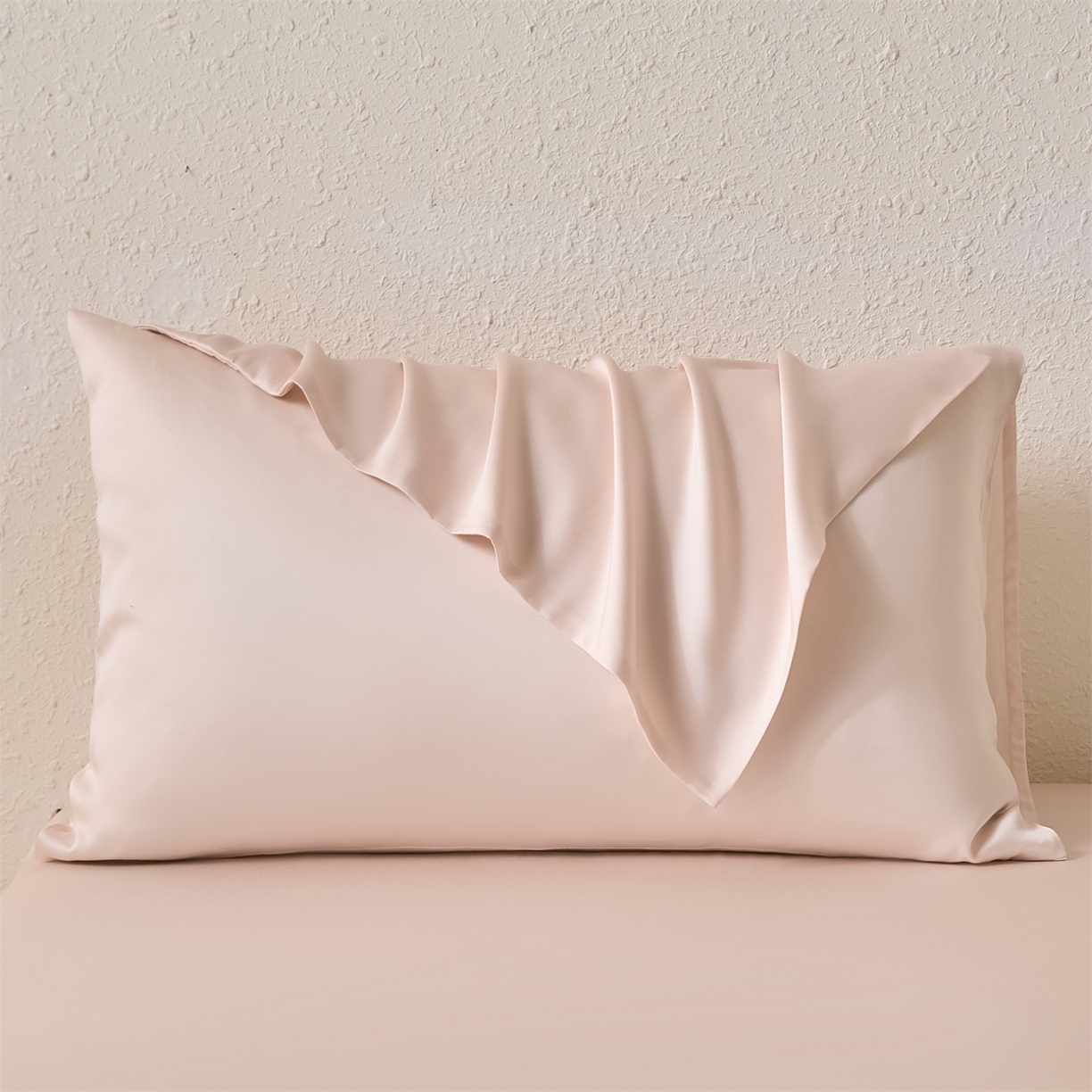 91家纺网 家纺一手货源 找家纺 （总）DC 2026新款莱赛尔天丝纯色枕套