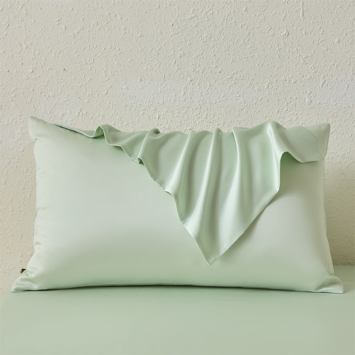 91家纺网 家纺一手货源 找家纺 （总）DC 2026新款莱赛尔天丝纯色枕套