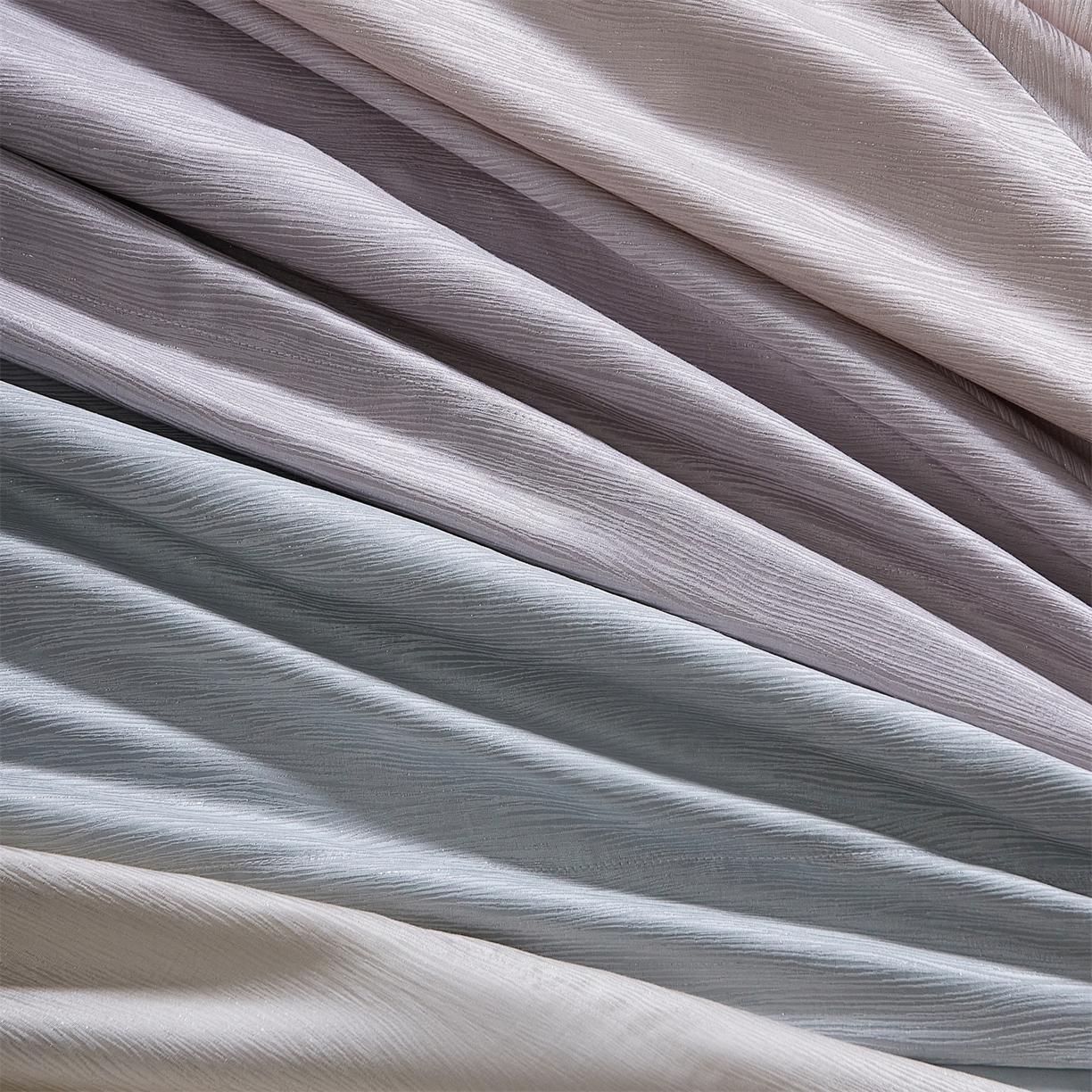 91家纺网 家纺一手货源 找家纺 馨蕊家居 2026春夏新款100S全棉纯棉高精密提花刺绣四件套-追光 组合图