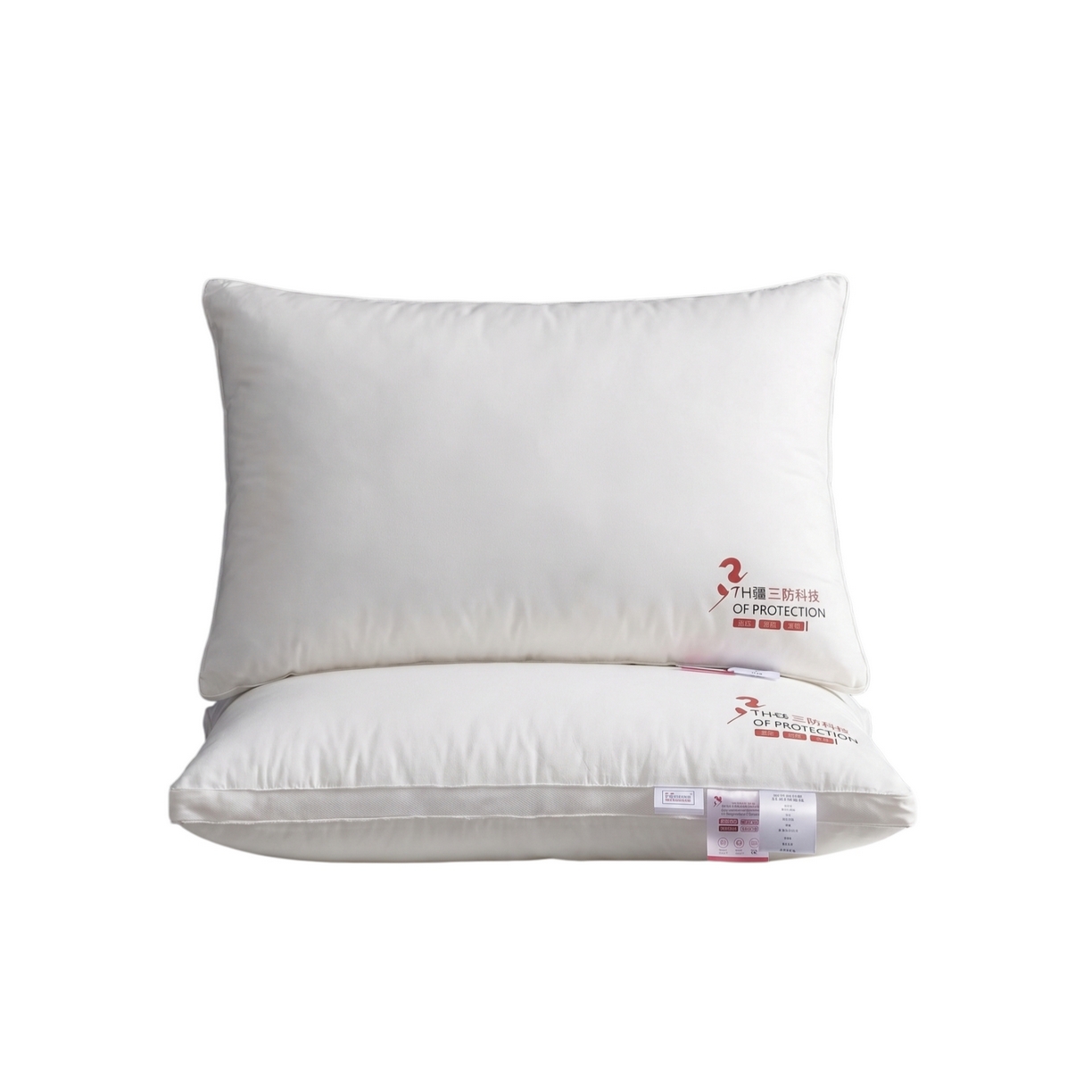 91家纺网 家纺一手货源 找家纺 （总）熙朵梦家纺 2026新款新疆全棉三防枕护颈枕枕芯家用学生枕头防污防水防油