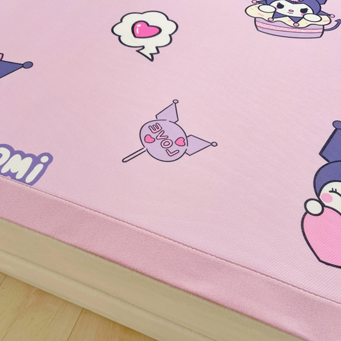 91家纺网 家纺一手货源 找家纺 （总）云恋家纺 2026正版授权小版冰丝席卡通凉席三件套可折叠水洗软席子儿童单双人凉感空调席子