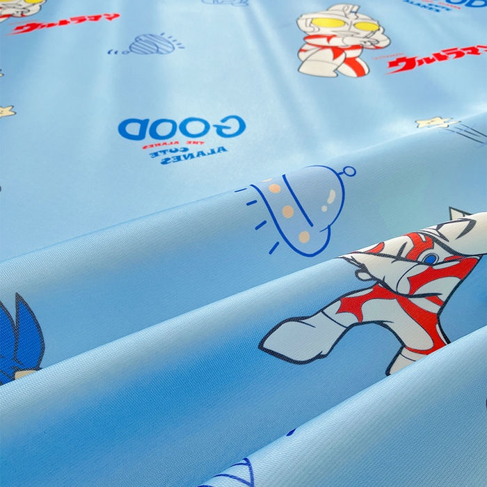 91家纺网 家纺一手货源 找家纺 云恋家纺 2026正版授权小版冰丝席卡通凉席三件套可折叠水洗软席子儿童单双人凉感空调席子 小版-奥特曼打怪兽