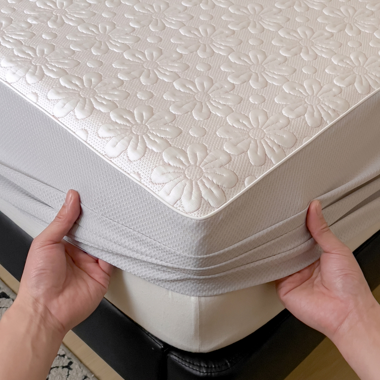 91家纺网 家纺一手货源 找家纺 （总）席世家 2026新款iMatex-中分子床笠凉席三件套拍图二（新图）