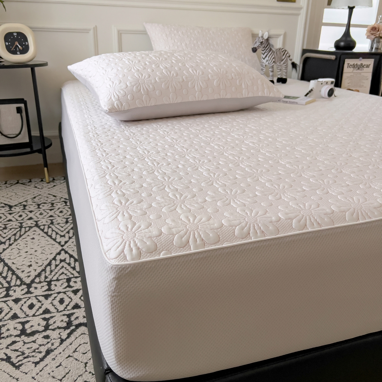 91家纺网 家纺一手货源 找家纺 （总）席世家 2026新款iMatex-中分子床笠凉席三件套拍图二（新图）