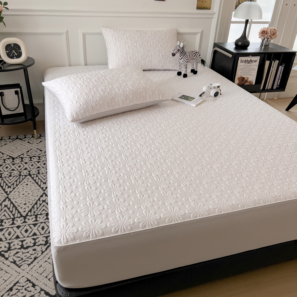 91家纺网 家纺一手货源 找家纺 （总）席世家 2026新款iMatex-中分子床笠凉席三件套拍图二（新图）