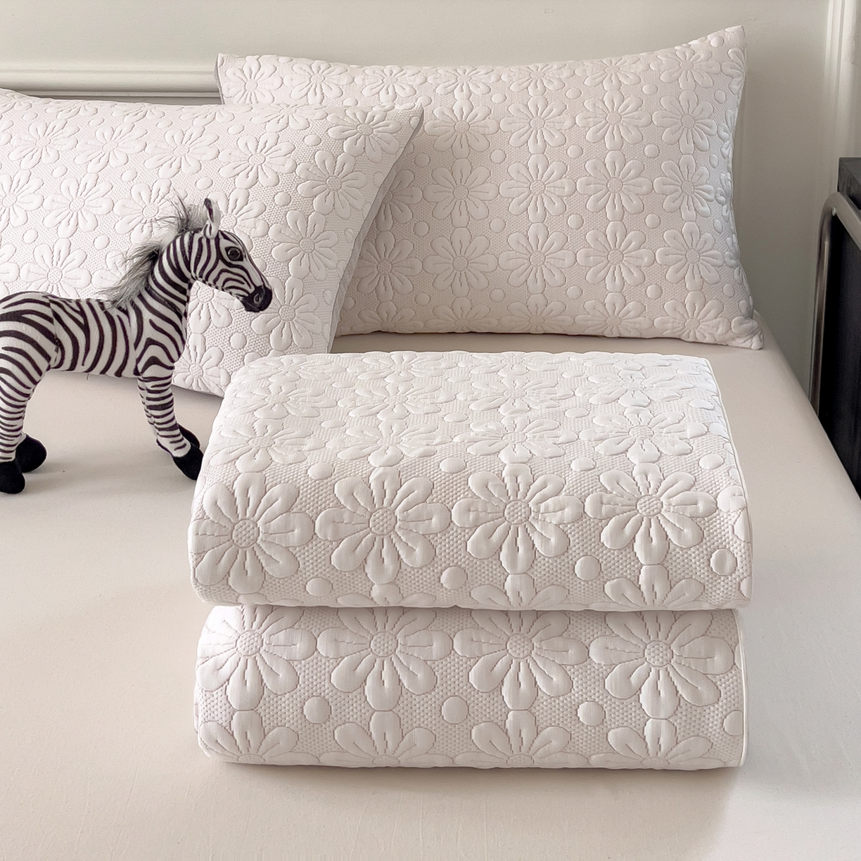 91家纺网 家纺一手货源 找家纺 （总）席世家 2026新款iMatex-中分子床笠凉席三件套拍图二（新图）