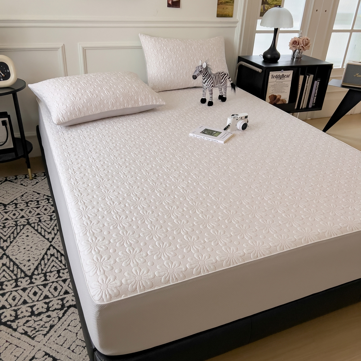 91家纺网 家纺一手货源 找家纺 （总）席世家 2026新款iMatex-中分子床笠凉席三件套拍图二（新图）