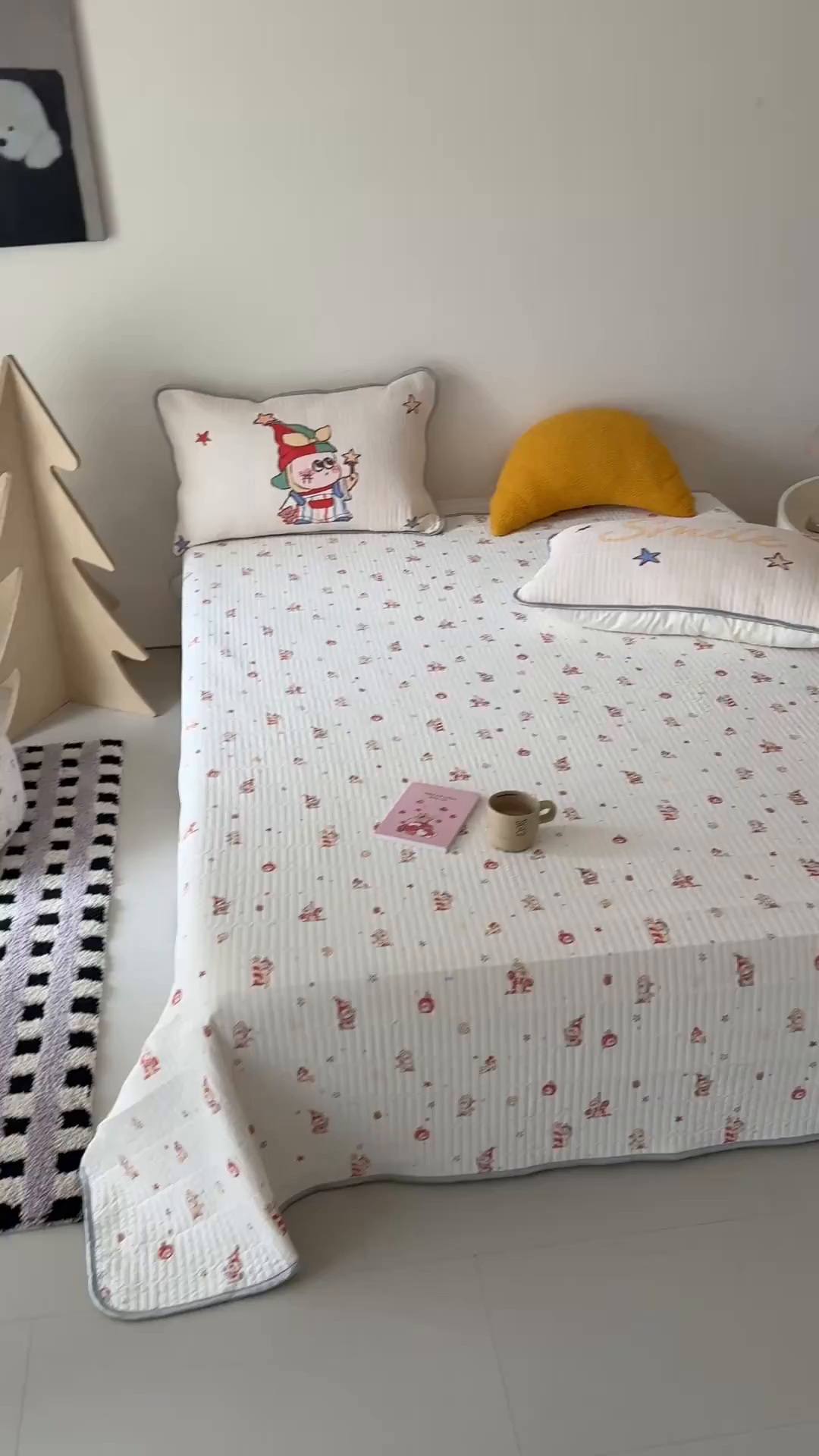 91家纺网 家纺一手货源 找家纺 吾欢心 2026夏季新款仿锦安凉感丝床盖款夏被四件套可可机洗凉感值大于0.2 星球宝贝