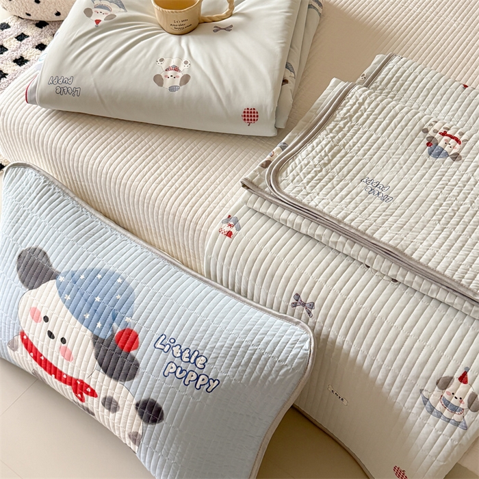 91家纺网 家纺一手货源 找家纺 （总）吾欢心 2026夏季新款A类仿锦安凉感丝夏凉被空调被