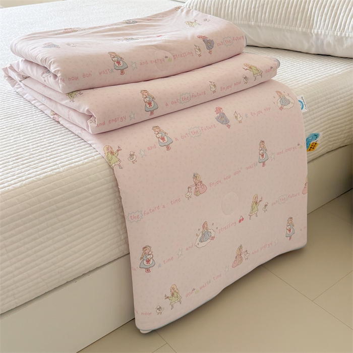 91家纺网 家纺一手货源 找家纺 （总）吾欢心 2026夏季新款A类仿锦安凉感丝夏凉被空调被