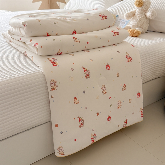 91家纺网 家纺一手货源 找家纺 （总）吾欢心 2026夏季新款A类仿锦安凉感丝夏凉被空调被