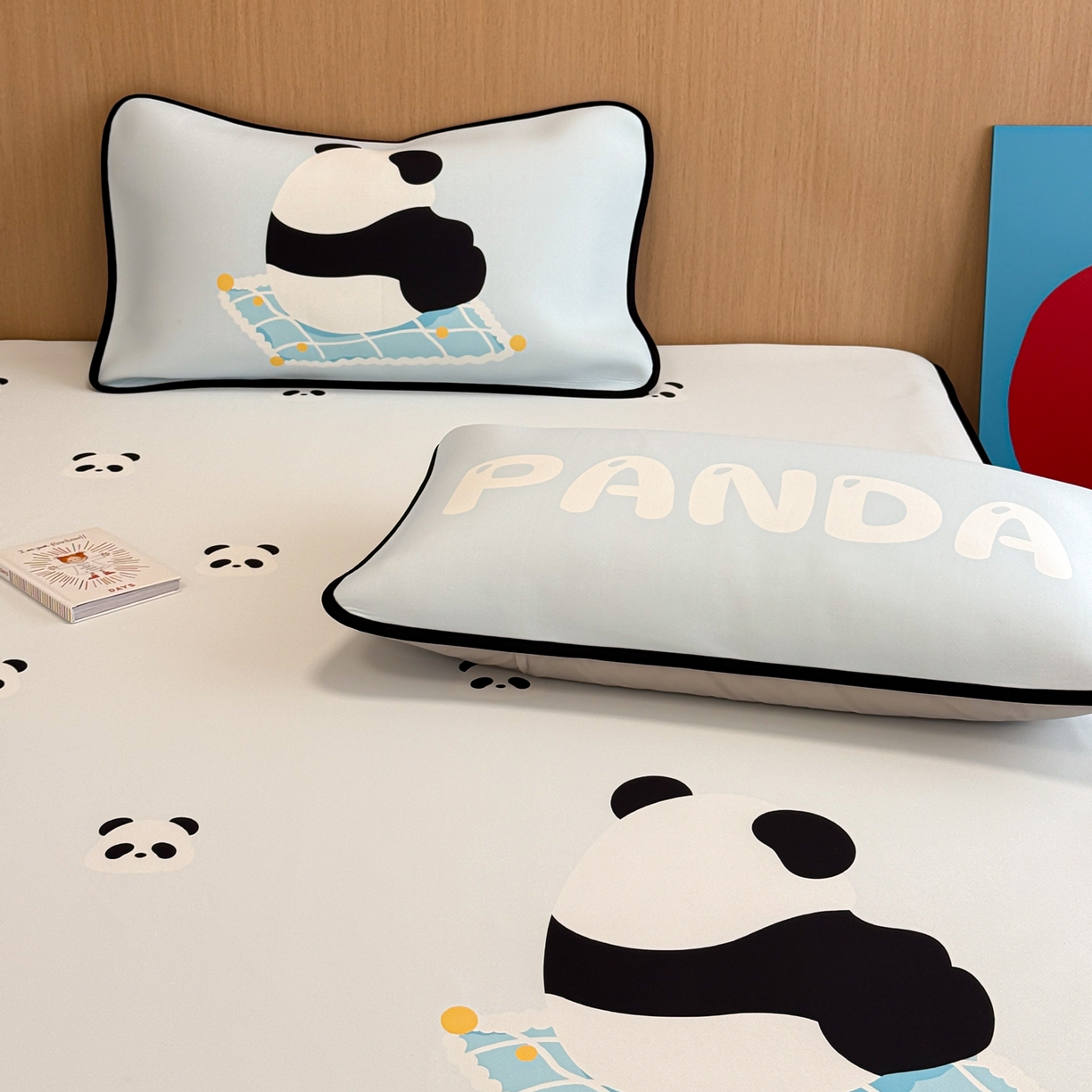 91家纺网 家纺一手货源 找家纺 懒猫家纺 2026新款大版卡通云感果冻床席床笠凉席 奶白团团-床席款