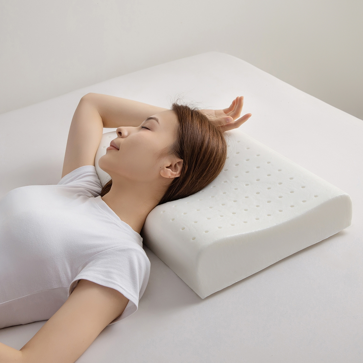 91家纺网 家纺一手货源 找家纺 （总）枕星记忆枕 2026新款零压慢回弹记忆乳胶枕枕头枕芯