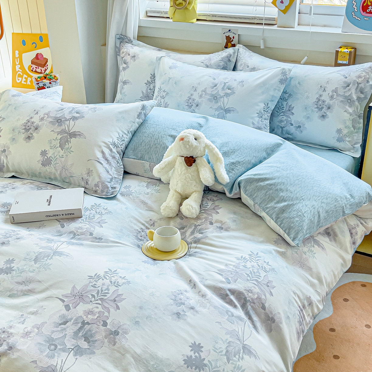 91家纺网 家纺一手货源 找家纺 （总）琪琪阁家纺 2026新款加厚全棉纯棉四件套