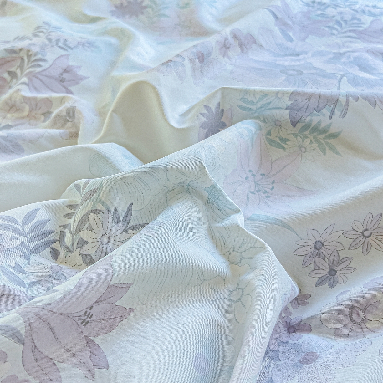 91家纺网 家纺一手货源 找家纺 琪琪阁家纺 2026新款加厚全棉纯棉四件套 艾拉