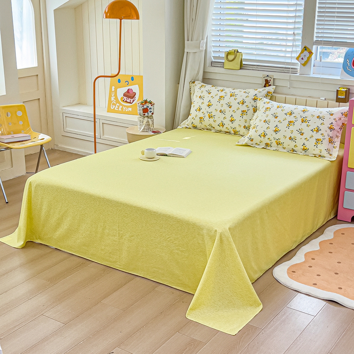 91家纺网 家纺一手货源 找家纺 琪琪阁家纺 2026新款加厚全棉纯棉四件套 安然